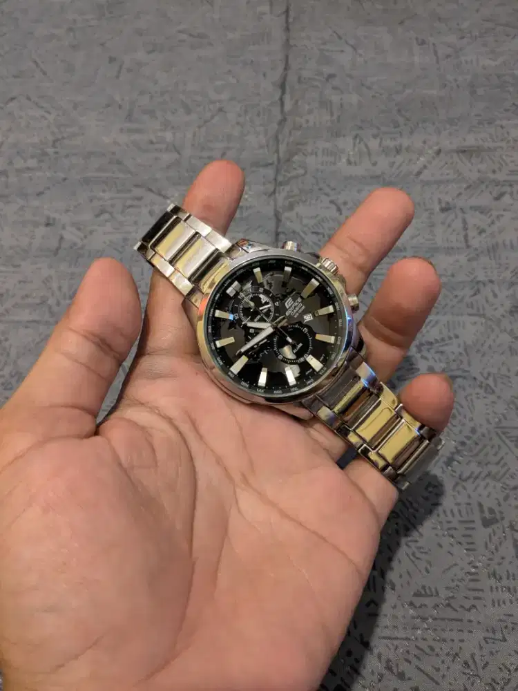 Jam tangan chrono casio edifice EFR 303d original