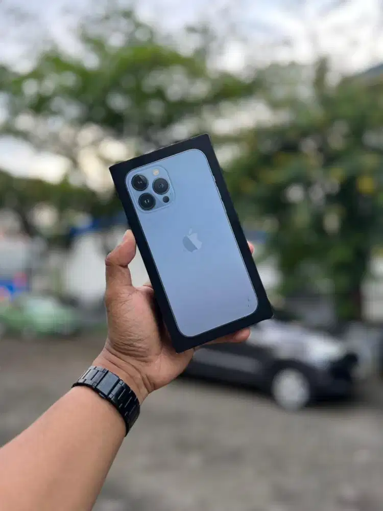 iPhone 13 Pro max 128GB Blue resmi ibox Pa/a