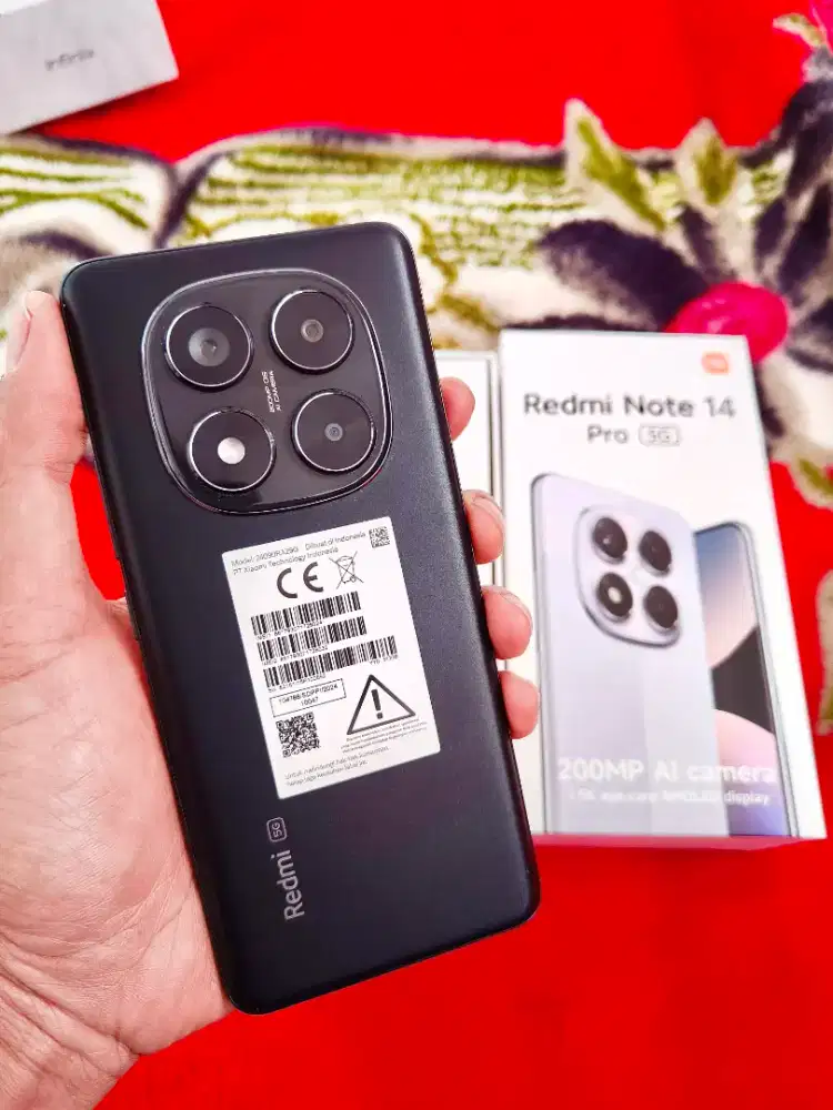 Redmi Note 14 Pro 5G Ram 12/512 Gb Fullset Original