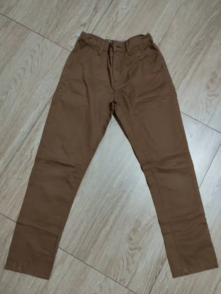 Twist Kids, Celana Panjang katun Anak laki-laki size 10 warna coklat