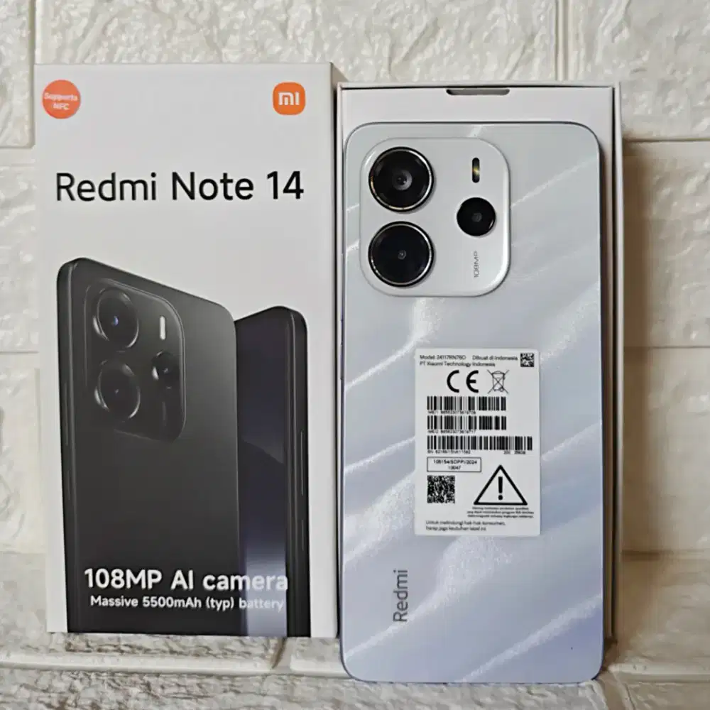 REDMI NOTE 14 4G 8/256 FULLSET LIKE NEW