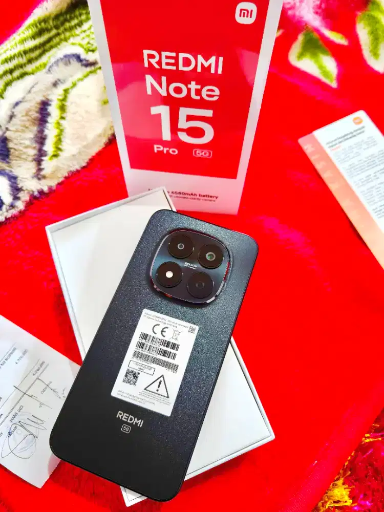 ( Bnob ) Redmi Note 15 Pro 5G 8/256 Cuma Buka Bungkus