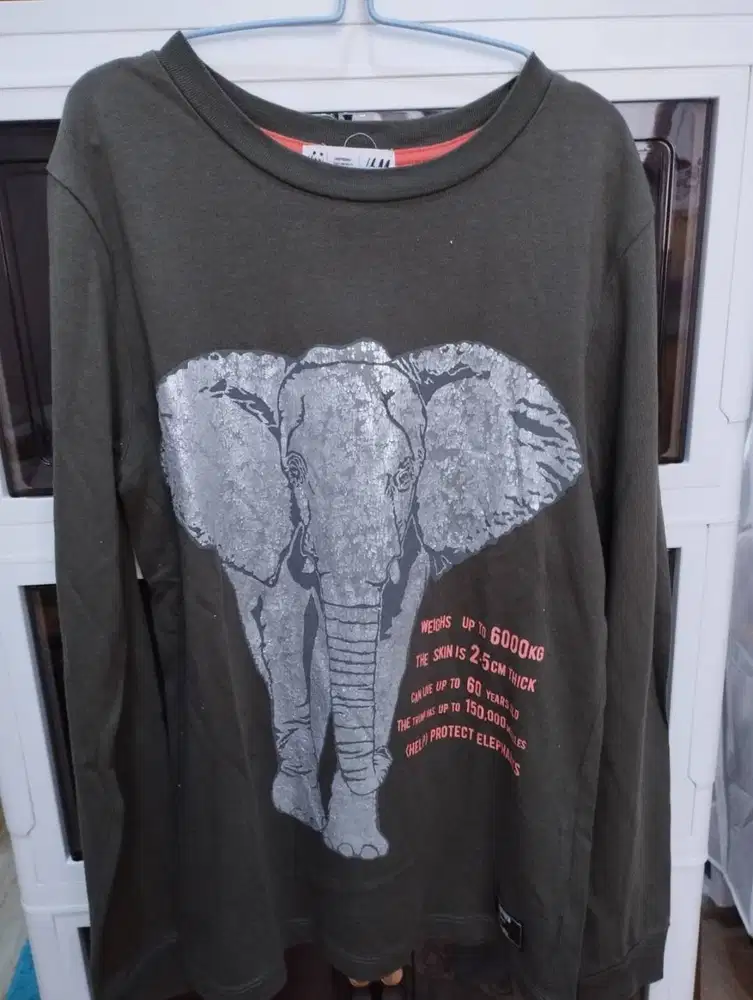 H&M atasan lengan panjang Anak Laki-laki size 12