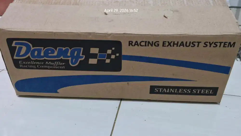 Knalpot Daeng Tsukigi Nmax OLD 155