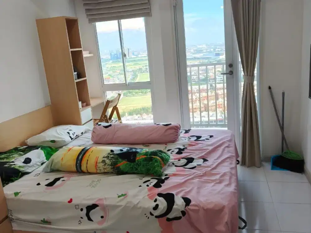 Disewakan Apartemen Tokyo Riverside Tipe Studio 21m2 Fully Furnish PIK2, Jakarta Utara