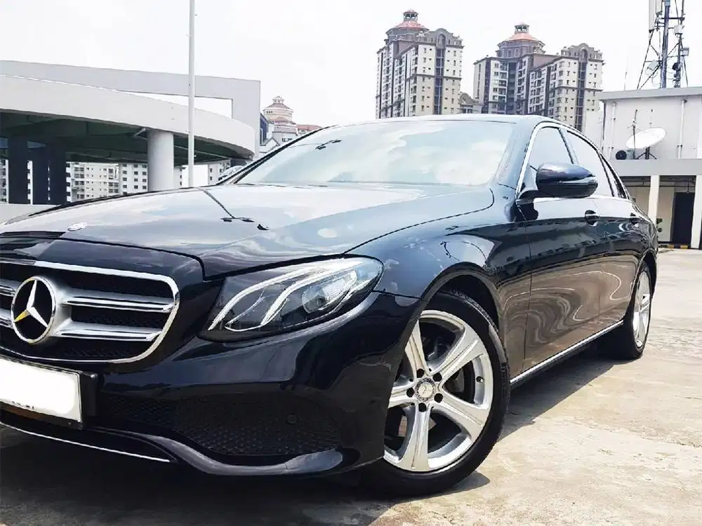 2018 Mercedes E250 AVG TURBO Km 36rb Plat B Genap Pjk FEB 2027 *KREDIT