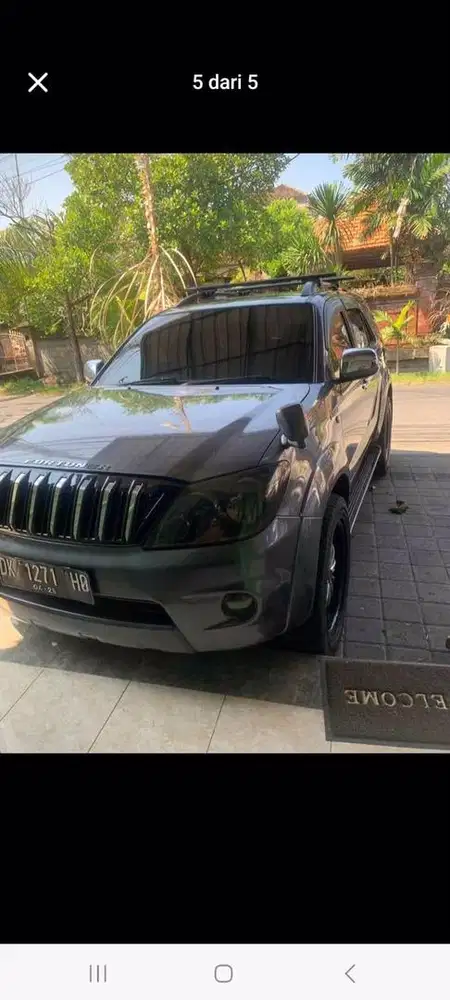 Jual fortuner 2005 matic bensin