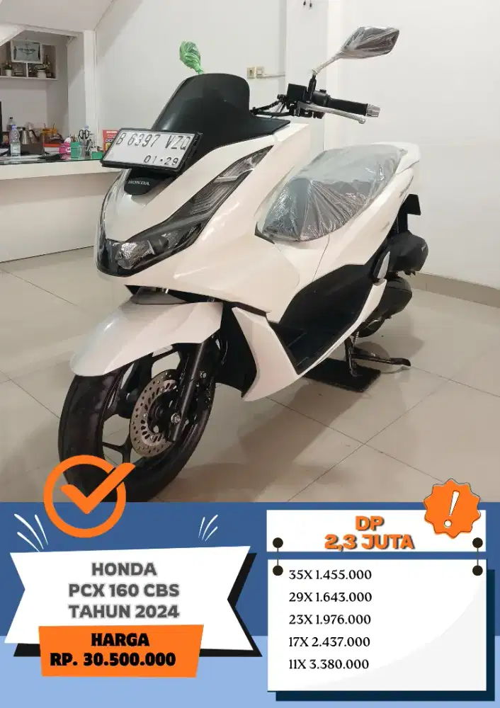 HONDA PCX 160 CBS TAHUN 2024