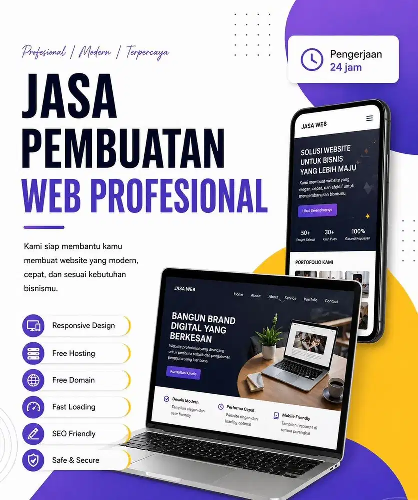 Jasa Pembuatan Website & Landing Page
