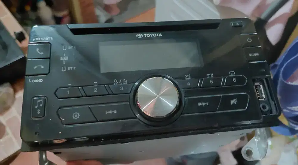 Head Unit Toyota Calya 2019 Original JVC Kenwood