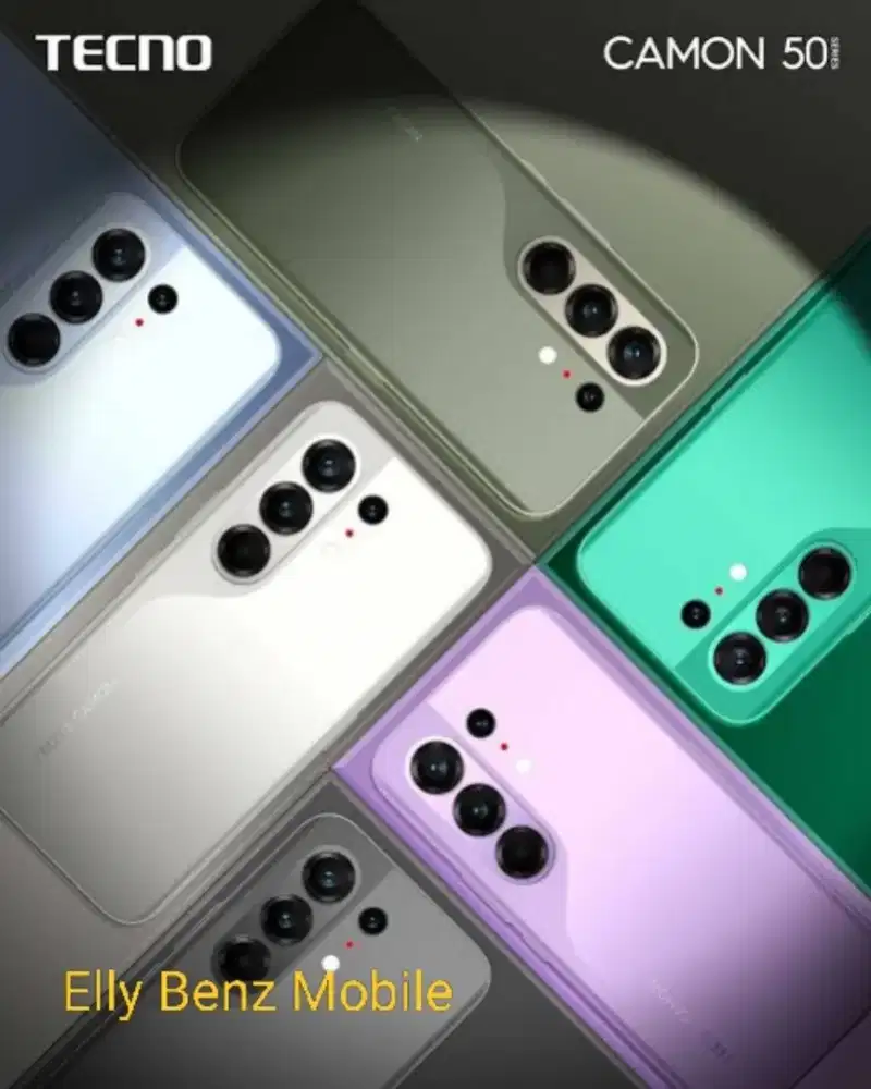 Tecno Camon 50 Pro 5G 8/256GB 12/256GB 12/512GB New Garansi Resmi