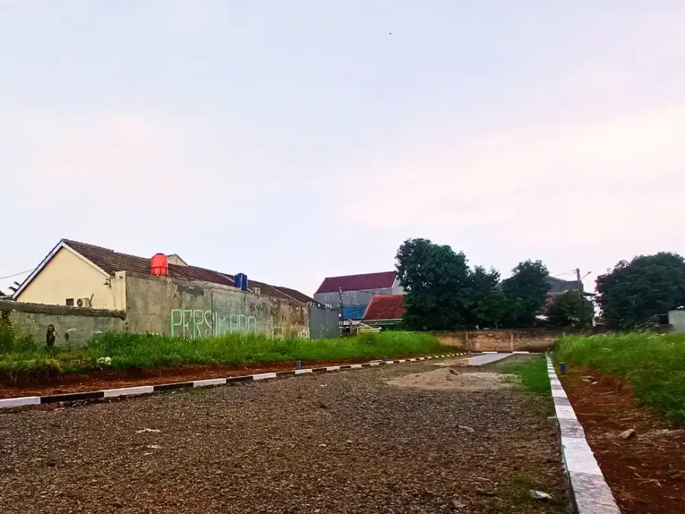 Kavling Tanah SHM Siap Balik Nama, Dekat Stasiun Cilebut