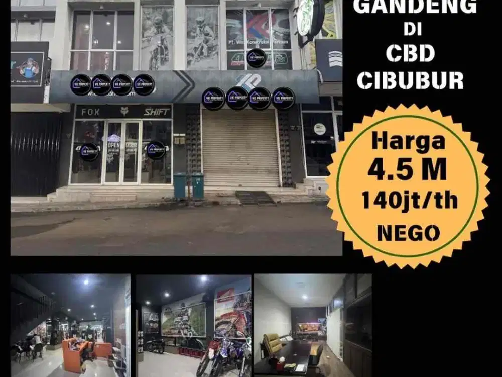 Ruko gandeng siap pakai di Citra Gran CBD Cibubur