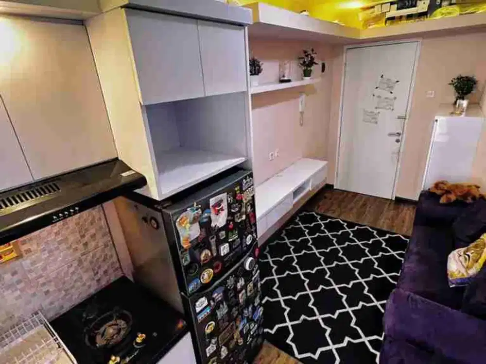 jual apartemen bassura 1 kamar full furnished