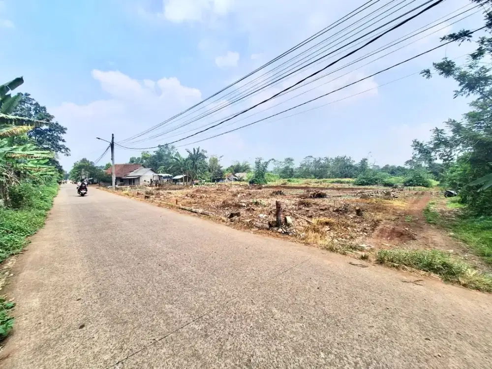 Dekat ICE BSD, Kavling Cisauk Pinggir Jalan Harga Murah