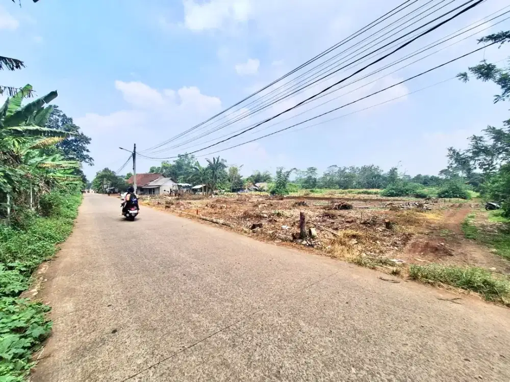 Tanah Kavling Dekat Akses Stasiun Jatake & Cisauk, 1 Juta-an/m2