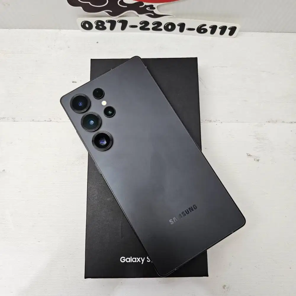 Samsung Galaxy S25 Ultra Jett Black 12/512 Fullset No Miinus