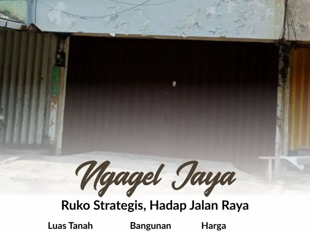 Ruko Ngagel Jaya, Strategis, 2 Lantai