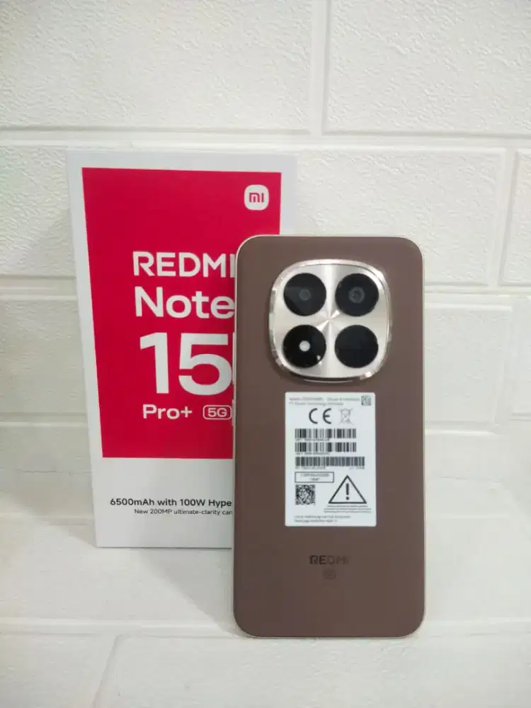 Redmi note 15 pro plus 5G 12/512 gts 05/2027 like new full original