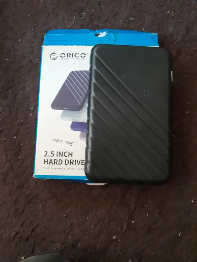 Hardisk ekternal Wd Passport dan orico