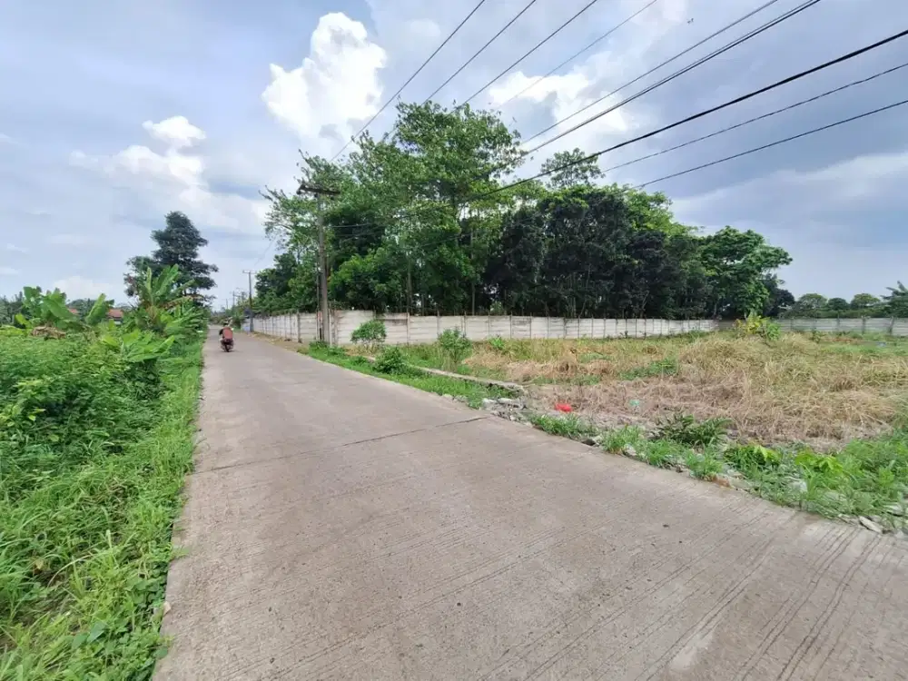 Kavling Tanah Dekat Stasiun Jatake, Murah 1 Jt-an SHM