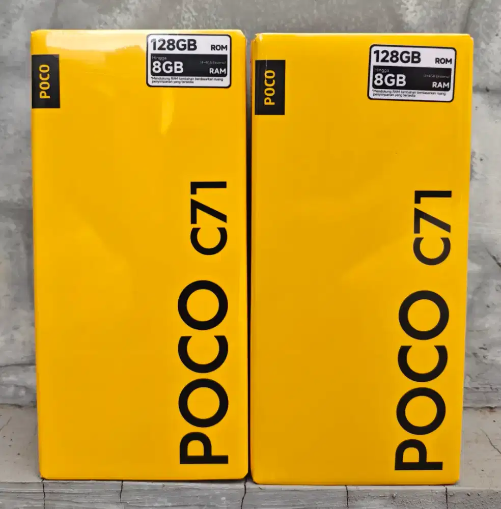 Poco C71 4/128 NEW TERMURAH