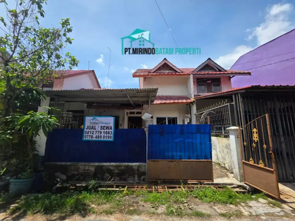 DIJUAL 820JUTA PERUMAHAN TAMAN SERUNI INDAH - BATAM CENTRE