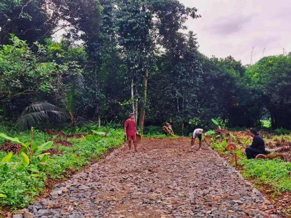 Kavling Tanah 1 Jt-an Dekat Pintu Tol Burangkeng, Terima SHM Pecah