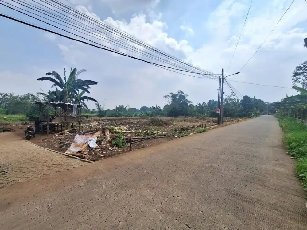 Tanah Kavling Cisauk Cocok Hunian, Strategis Dekat Stasiun Jatake