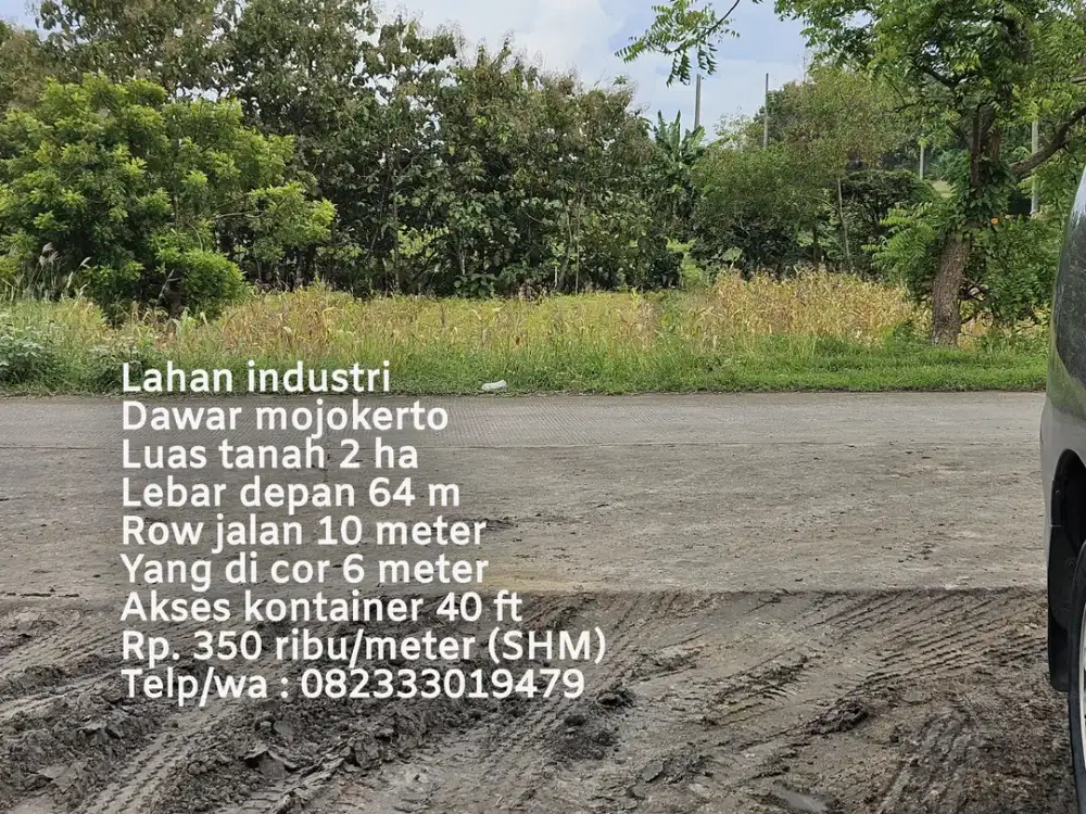 Lahan industri mojokerto
