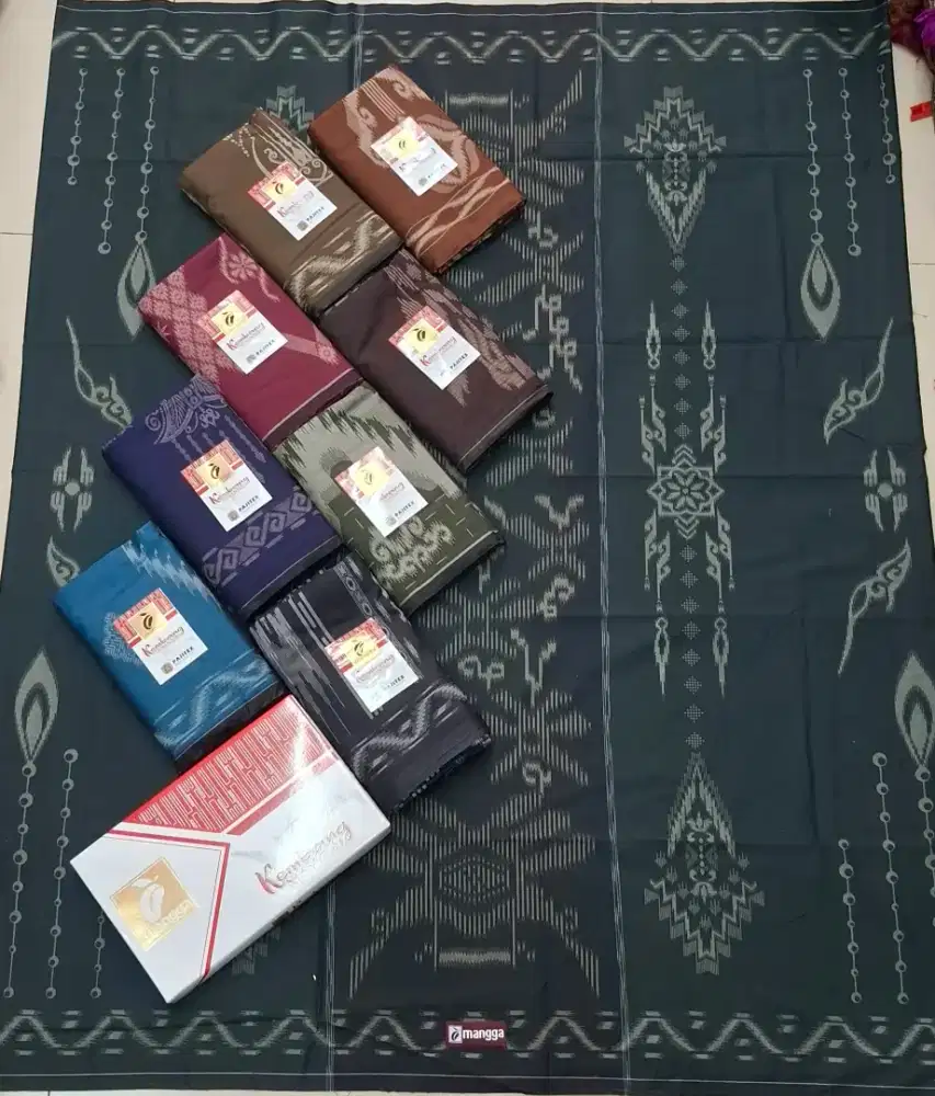 SARUNG MANGGA GOLD KEMBANG NUSANTARA