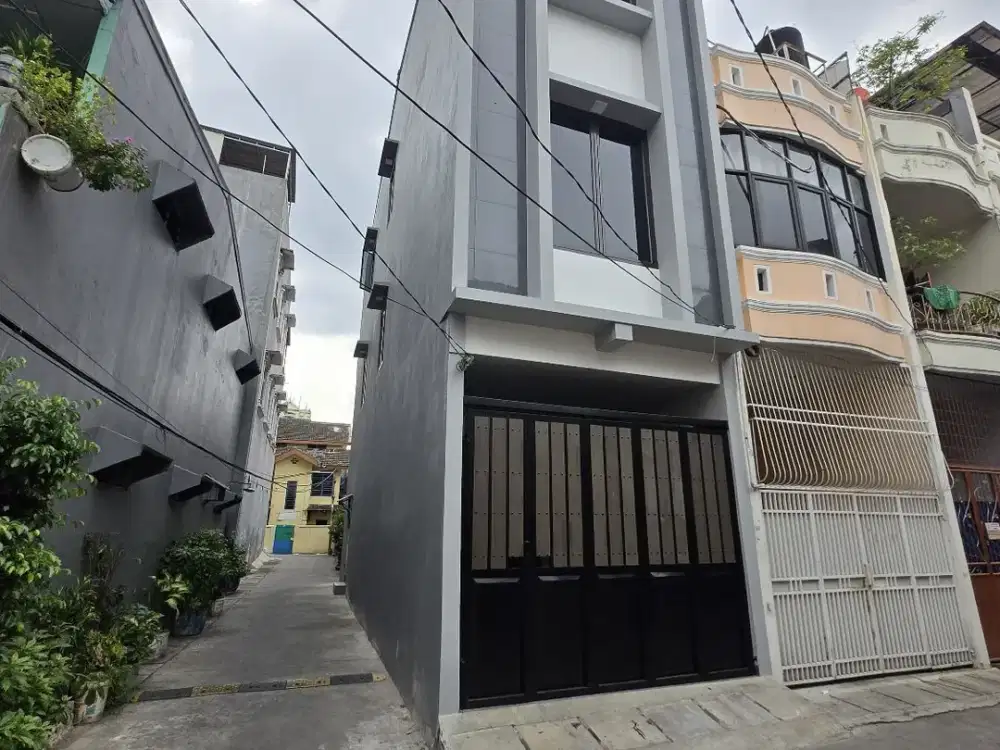 Di Sewakan Rumah 3 Lantai Siap Huni di Pademangan Jakarta Utara