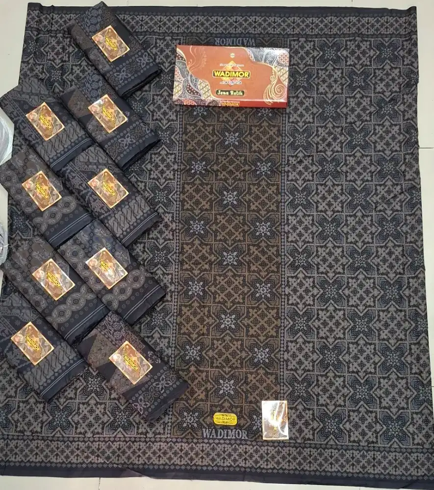 SARUNG WADIMOR BATIK SERI HITAM