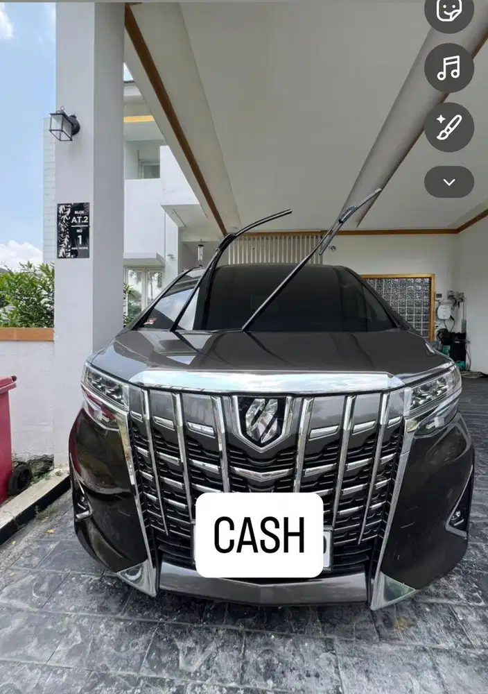 Toyota Alphard (TERMURAH) 2018 tipe X CASH