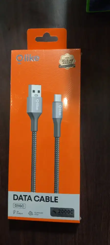 Olike D115C Kabel Data Charger USB TYPE C 3A  PD QC 100cm