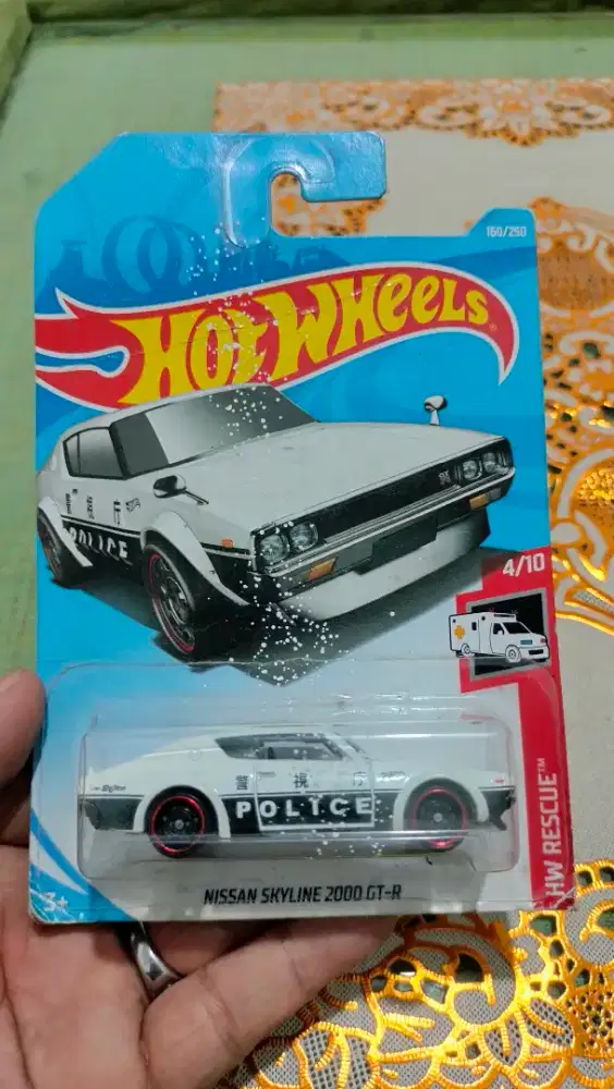 DIJUAL HOT WHEELS NISSAN SKYLINE 2000 GT-R