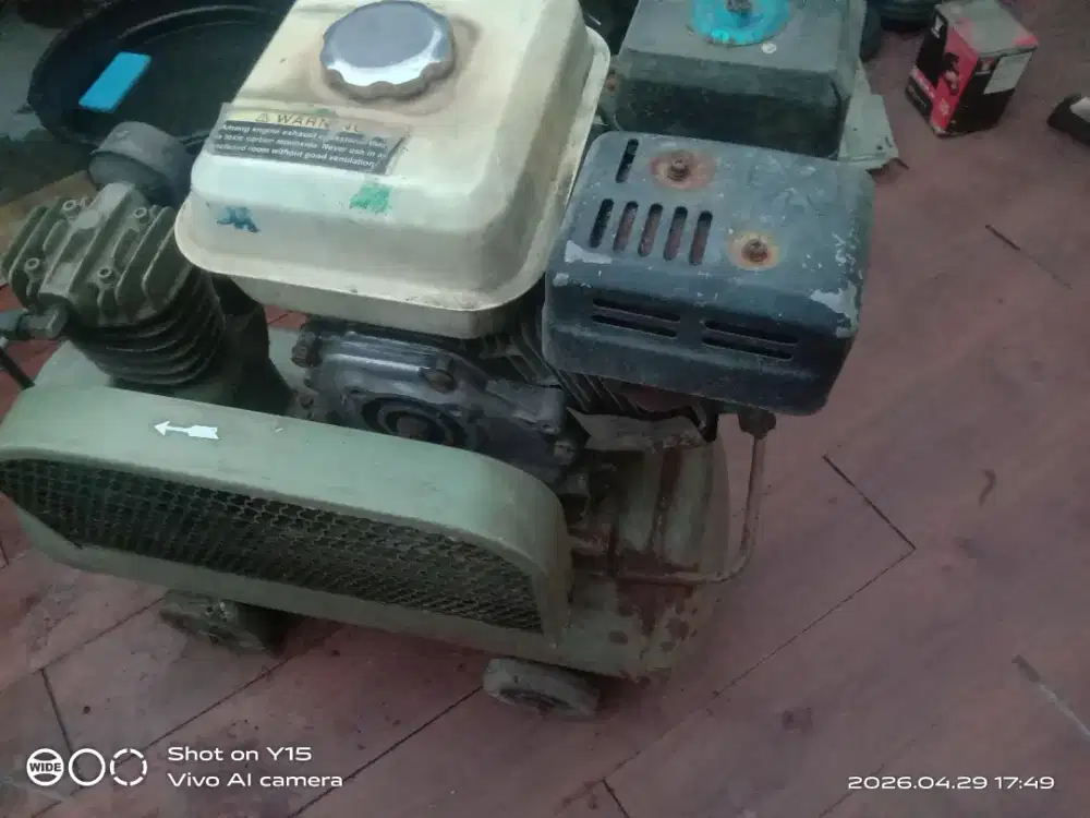 Jual cepat kompresor bekas steam