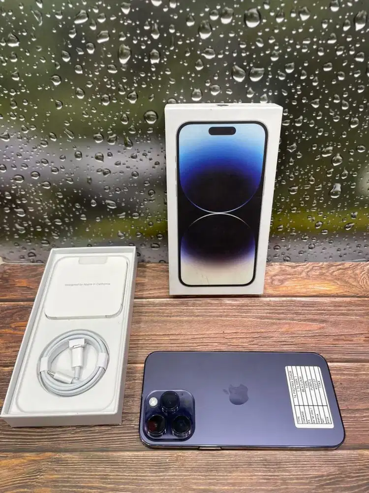 IPHONE 14 PROMAX 256GB PURPLE GARANSI INTER BEA CUKAI