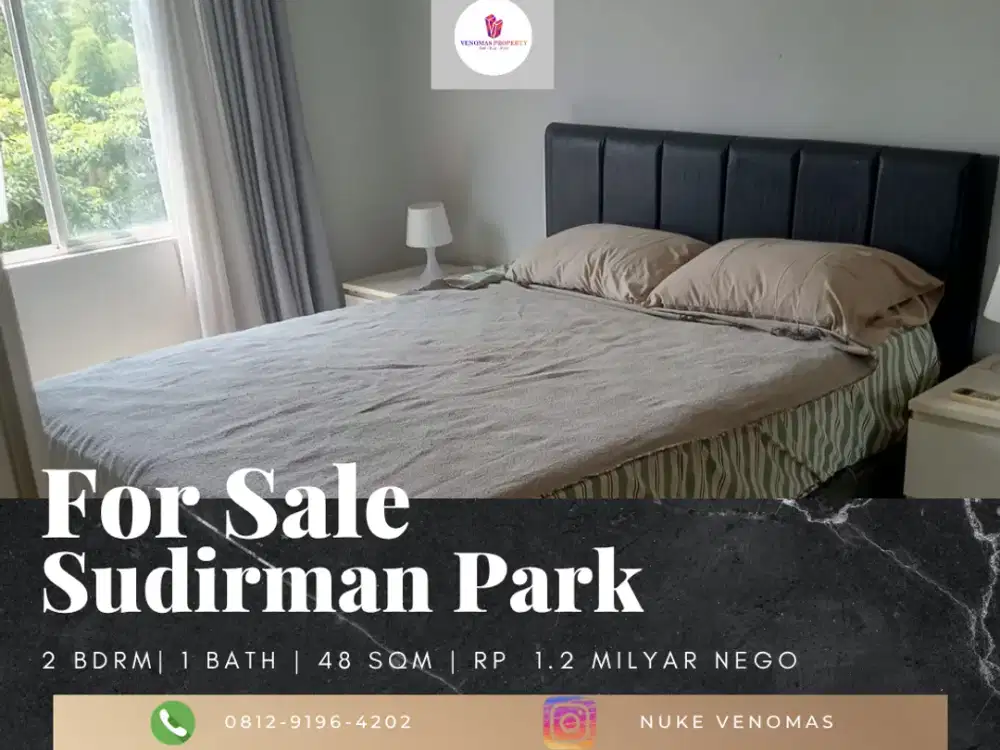 Dijual Apartement Sudirman Park 2BR Full Furnished Tower B