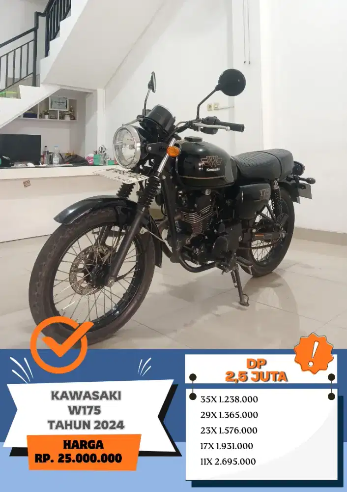 KAWASAKI W175 TAHUN 2024