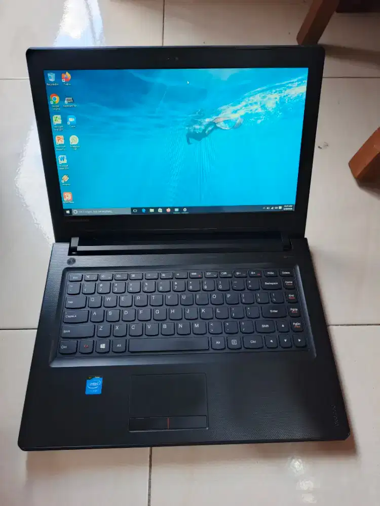 Laptop Lenovo Ram 8gb batre awet siap pake ktek mnus (bs nego)
