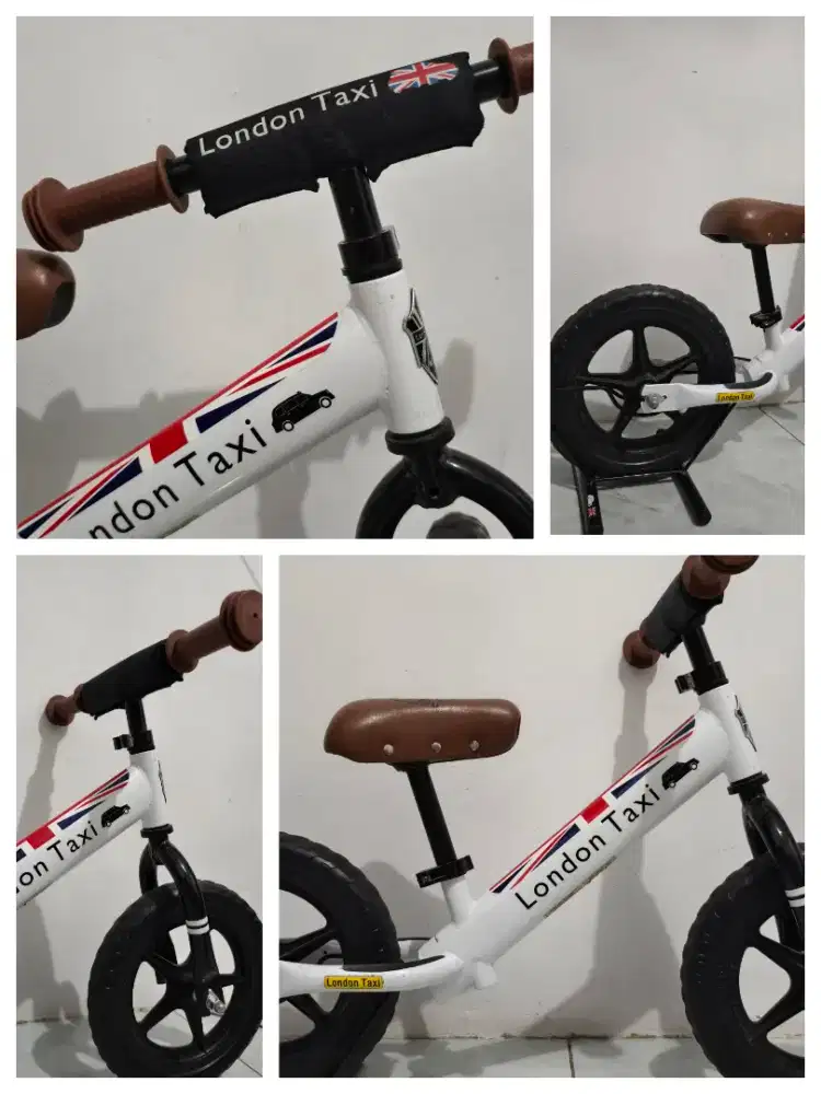 preloved balance bike london taxi