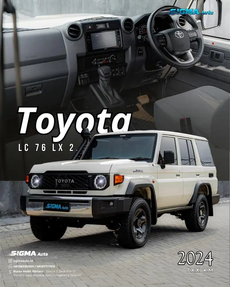 Toyota Land cruiser Lx 70 2024