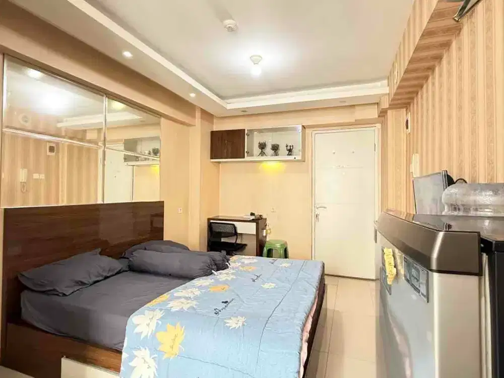 APARTEMEN BASSURA CITY! DISEWAKAN STUDIO FURNISHED EDELWEISS FREE IPL