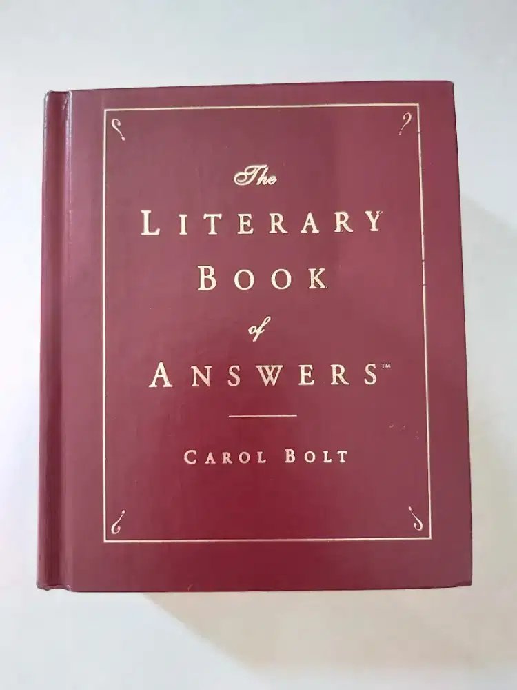 Literary book of answer