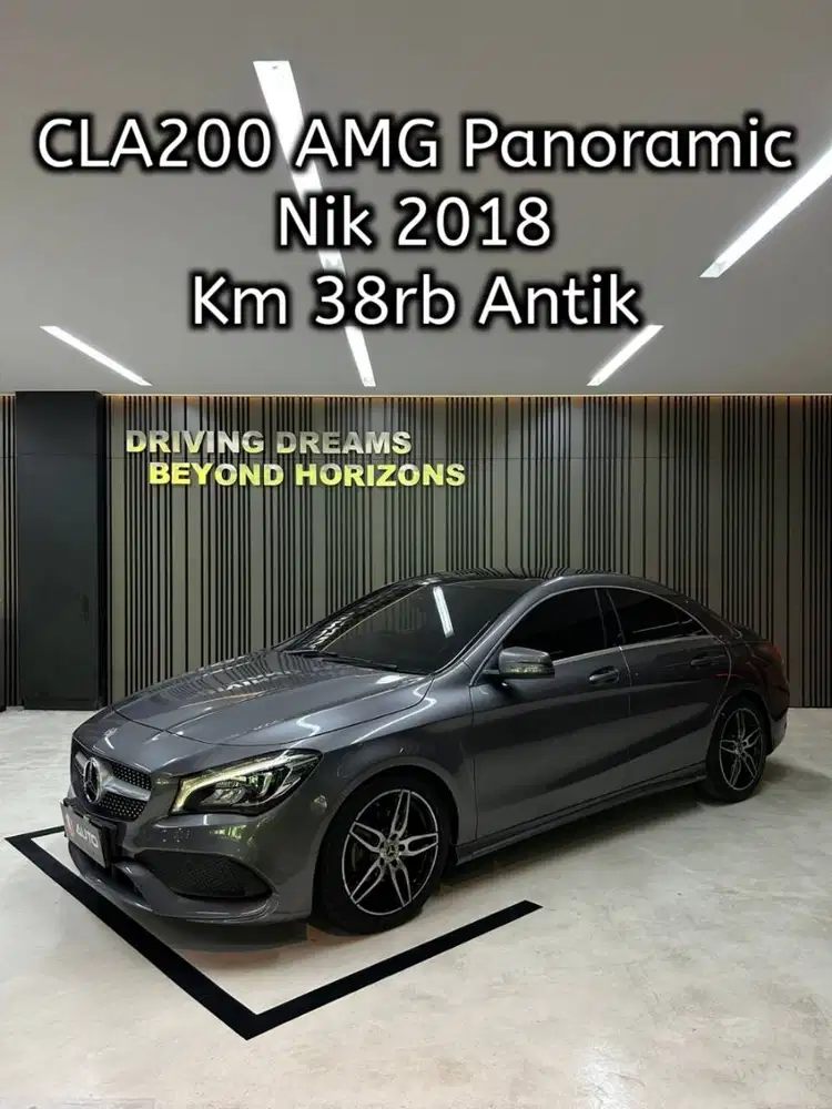 Mercedes Benz CLA 200 CLA200 AMG 2018 Abu2 mercy B129BSB Km38rb