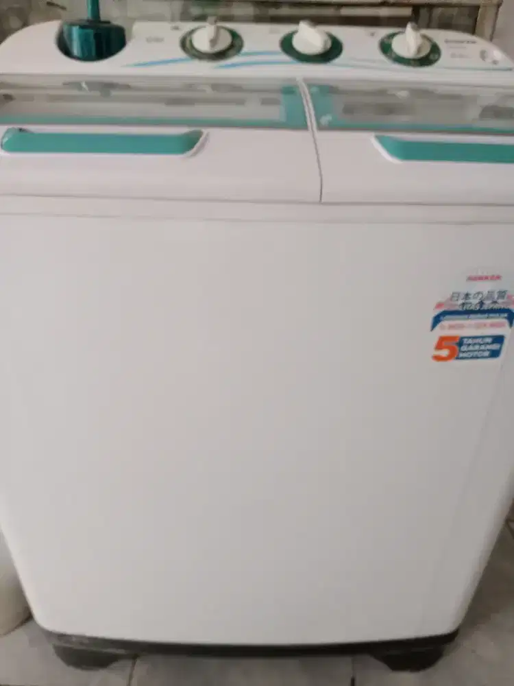 Dijual mesin cuci 2 tabung