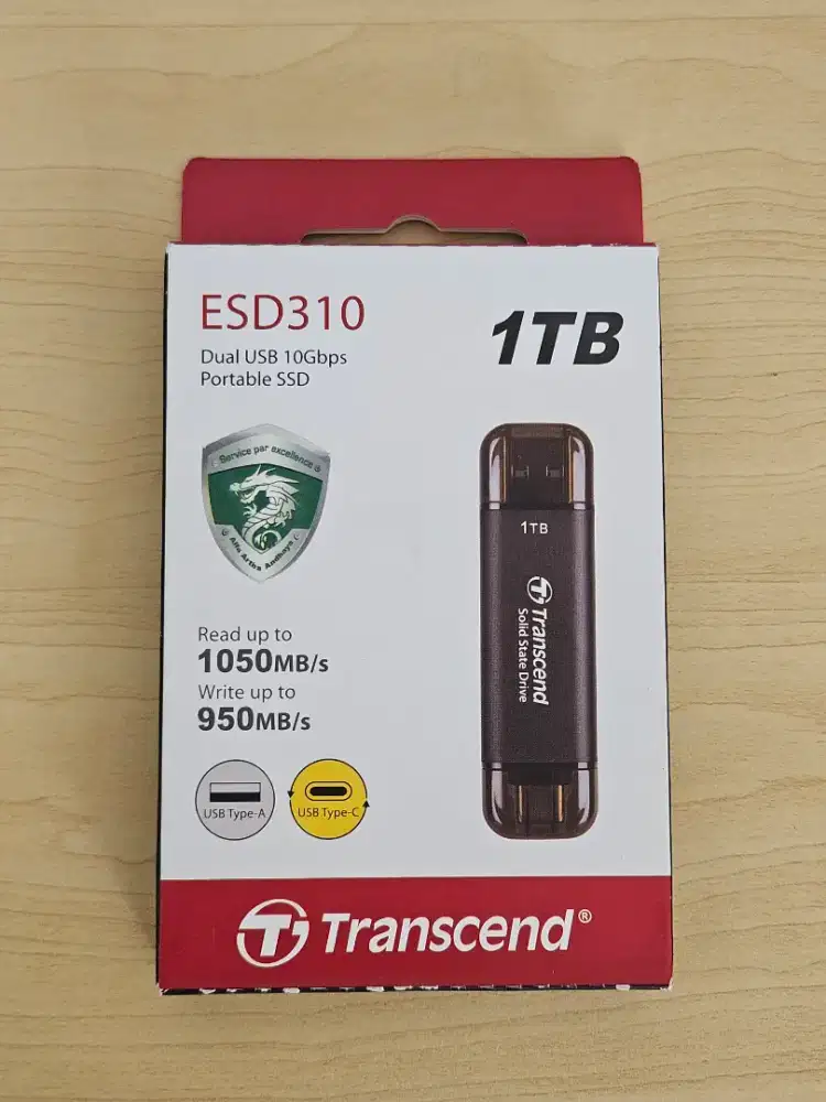 SSD portable Transcend 1TB masih segel