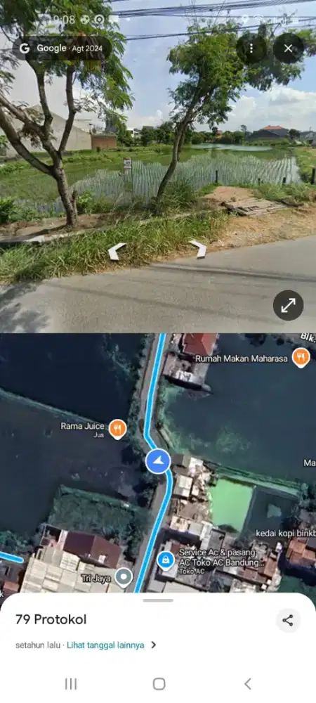 Jual cepat lahan/tanah sangat strategis dan bebas banjir