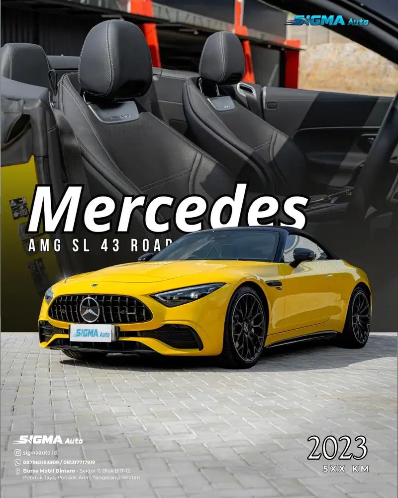 Mercedes Benz SL43 Roadster 2023